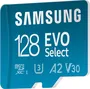 Samsung EVO Select R160 microSDXC 128GB Kit, UHS-I U3, A2, Class 10