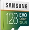 Samsung EVO Select R100/W90 microSDXC 128GB Kit, UHS-I U3, Class 10