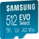 Samsung EVO Select R130 microSDXC 512GB Kit, UHS-I U3, A2, Class 10