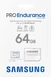 Samsung PRO Endurance R100/W30 microSDXC 64GB Kit, UHS-I U1, Class 10
