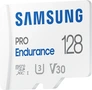 Samsung PRO Endurance R100/W40 microSDXC 128GB Kit, UHS-I U3, Class 10
