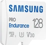 Samsung PRO Endurance R100/W40 microSDXC 128GB Kit, UHS-I U3, Class 10