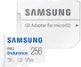 Samsung PRO Endurance R100/W40 microSDXC 256GB Kit, UHS-I U3, Class 10