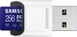 Samsung PRO Plus R160/W120 microSDXC 256GB USB-Kit, UHS-I U3, A2, Class 10