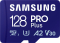 Samsung PRO Plus R180/W130 microSDXC 128GB Kit, UHS-I U3, A2, Class 10