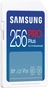Samsung PRO Plus for Professionals R180/W130 SDXC 256GB USB-Kit, UHS-I U3, Class 10