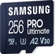 Samsung PRO Ultimate R200/W130 microSDXC 256GB Kit, UHS-I U3, A2, Class 10