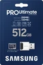 Samsung PRO Ultimate R200/W130 microSDXC 512GB USB-Kit, UHS-I U3, A2, Class 10
