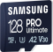 Samsung PRO Ultimate R200/W130 microSDXC 128GB Kit, UHS-I U3, A2, Class 10