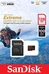 SanDisk Extreme R100 microSDXC 128GB Kit, UHS-I U3, A1, Class 10