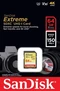 SanDisk Extreme R150/W60 SDXC 64GB, UHS-I U3, Class 10