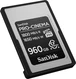 SanDisk PRO-CINEMA R1800/W1650 CFexpress 4.0 Type A 960GB