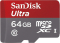 SanDisk Ultra R48 microSDXC 64GB Kit, UHS-I, Class 10