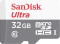 SanDisk Ultra R80 microSDHC 32GB Kit, UHS-I, Class 10