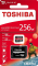 Toshiba Exceria M303 R98/W65 microSDXC 256GB Kit, UHS-I U3, A1, Class 10