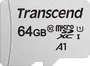 Transcend 300S R100/W20 microSDXC 64GB Kit, UHS-I U1, Class 10