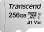 Transcend 300S R100/W40 microSDXC 256GB Kit, UHS-I U3, A1, Class 10