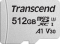 Transcend 300S R95/W45 microSDXC 512GB Kit, UHS-I U3, A1, Class 10