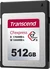 Transcend CFexpress 820 R1700/W1000 CFexpress 2.0 Type B 512GB
