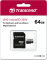 Transcend High Endurance 350V R95/W45 microSDXC 64GB Kit, UHS-I U1, Class 10