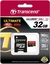 Transcend Ultimate R90/W60 microSDHC 32GB Kit, UHS-I, Class 10