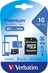 Verbatim Premium 533x R80 microSDHC 16GB Kit, UHS-I U1, Class 10