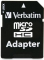 Verbatim Pro+ R90/W80 microSDXC 64GB Kit, UHS-I U3, Class 10