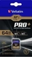Verbatim Pro+ U3 R90/W80 SDXC 64GB, UHS-I U3, Class 10