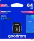 goodram M1AA R100 microSDXC 64GB Kit, UHS-I U1, Class 10