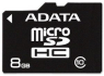 ADATA Turbo microSDHC 8GB Kit, Class 10