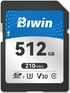 Biwin SD210 R210/W170 SDXC 512GB, UHS-I U3, Class 10