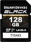 Delkin Black R290/W190 SDXC 128GB, UHS-II U3, Class 10
