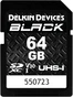 Delkin Black R90/W90 SDXC 64GB, UHS-I U3, Class 10