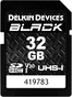 Delkin Black R90/W90 SDHC 32GB, UHS-I U3, Class 10