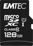 Emtec EliteGold R90/W20 microSDXC 128GB Kit, UHS-I U1, Class 10