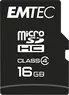 Emtec R12/W6 microSDHC 16GB Kit, Class 4