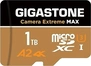 Gigastone Camera Extreme MAX R160/W140 microSDXC 1TB Kit, UHS-I U3, A2, Class 10