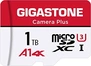 Gigastone Camera Plus R150/W120 microSDXC 512GB Kit, UHS-I U3, A1, Class 10, 2er-Pack