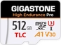 Gigastone High Endurance Pro R150/W120 microSDXC 512GB Kit, UHS-I U3, A1, Class 10