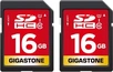 Gigastone R80 SDHC 16GB, UHS-I U1, Class 10, 2er-Pack