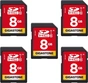 Gigastone R80 SDHC 8GB, UHS-I U1, Class 10, 5er-Pack