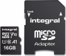 Integral High Speed R100 microSDHC 16GB Kit, UHS-I U1, A1, Class ...