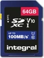 Integral High Speed R100 SDXC 64GB, UHS-I U1, Class 10