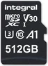Integral High Speed R100/W45 microSDXC 512GB Kit, UHS-I U3, A1, C...