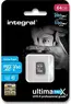 Integral ultima PRO X2 R280/W100 microSDXC 64GB Kit, UHS-II U3, C...