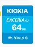 KIOXIA EXCERIA G2 R100/W50 SDXC 64GB, UHS-I U3, Class 10