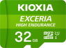 KIOXIA EXCERIA HIGH ENDURANCE R100/W30 microSDHC 32GB Kit, UHS-I ...