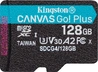 Kingston Canvas Go! Plus Gen4 R200 microSDXC 128GB, UHS-I U3, A2, Class 10