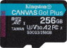 Kingston Canvas Go! Plus R170/W90 microSDXC 256GB, UHS-I U3, A2, ...