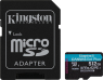 Kingston Canvas Go! Plus R170/W90 microSDXC 512GB Kit, UHS-I U3, ...